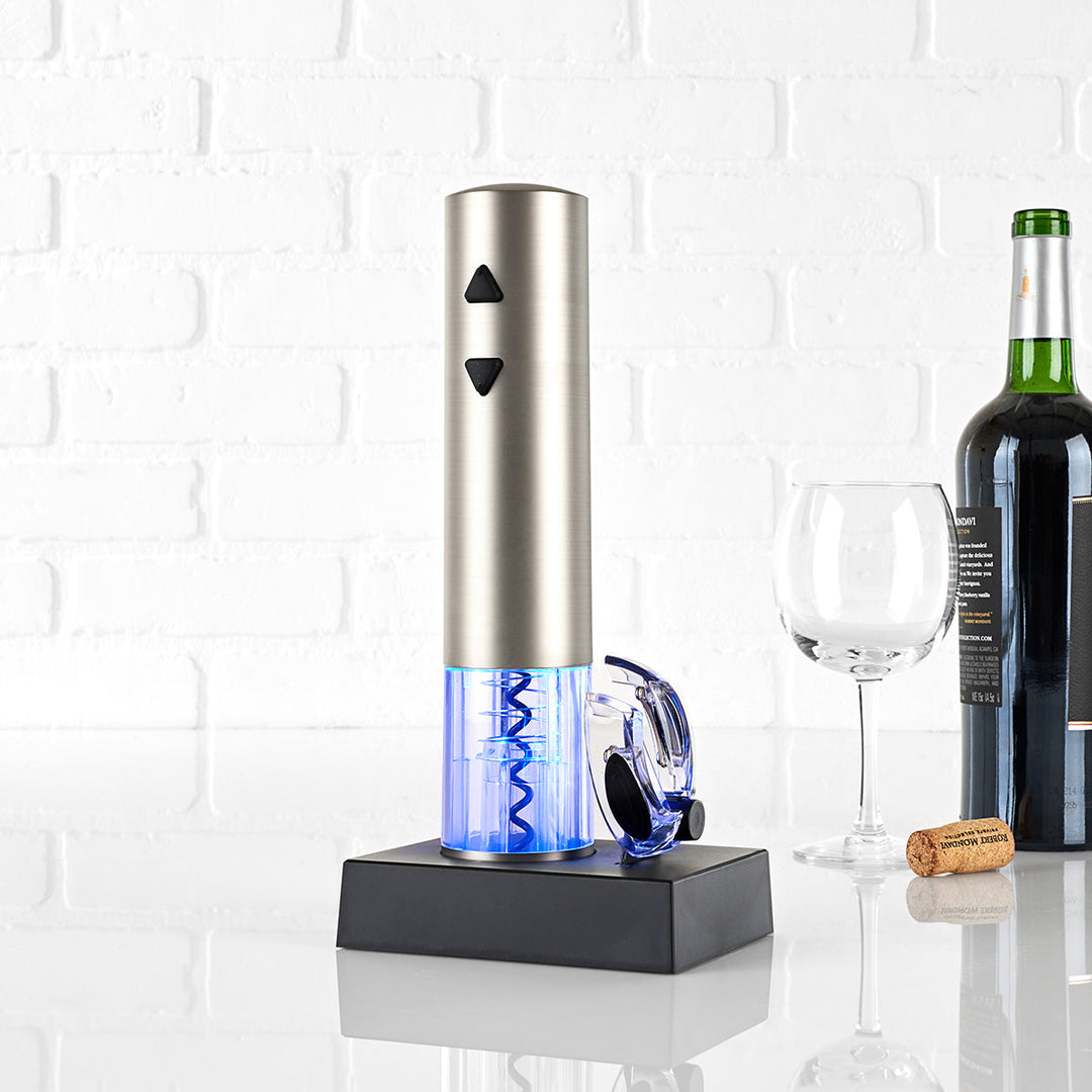 Rechargeable Wine Opener with Foil Cutter