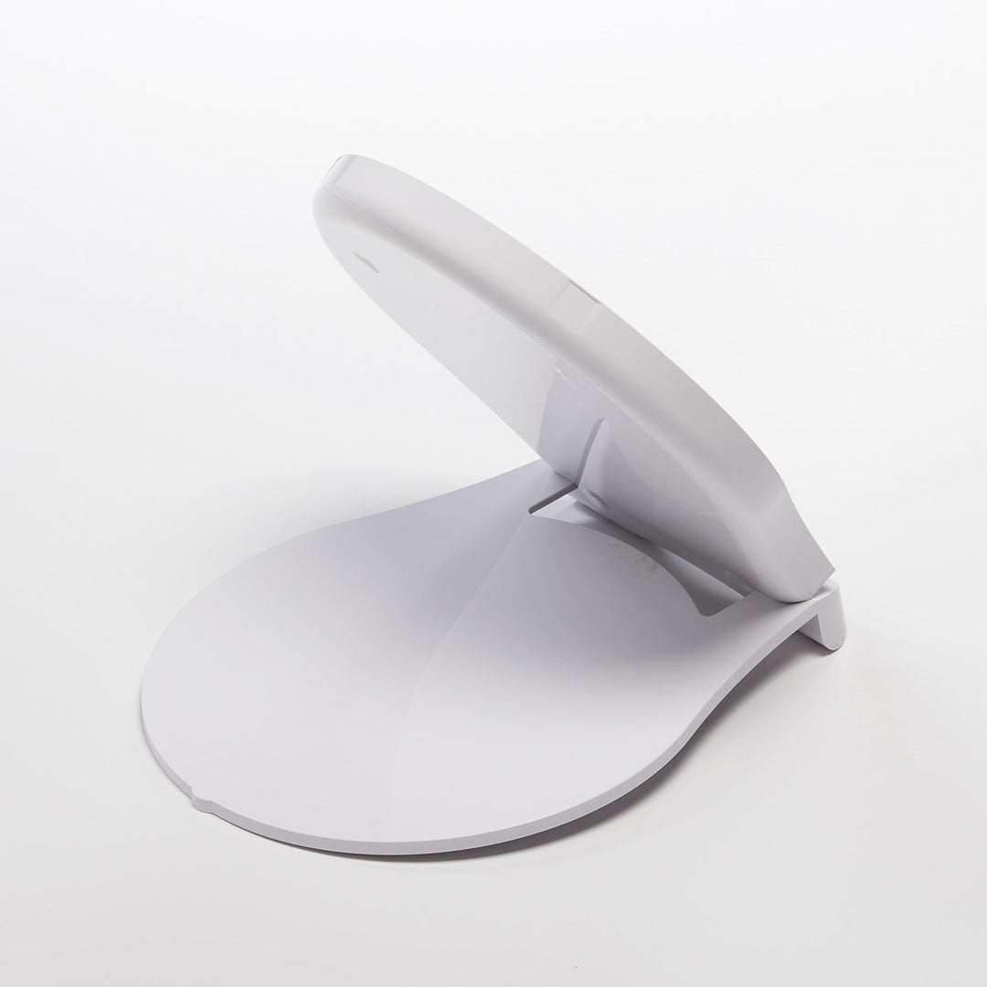 10X Lighted Folding Travel Mirror by Sharper Image