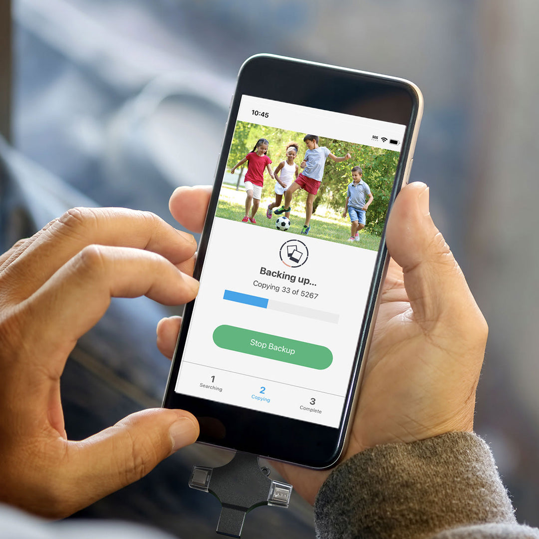 Portable Smartphone Photo Vault