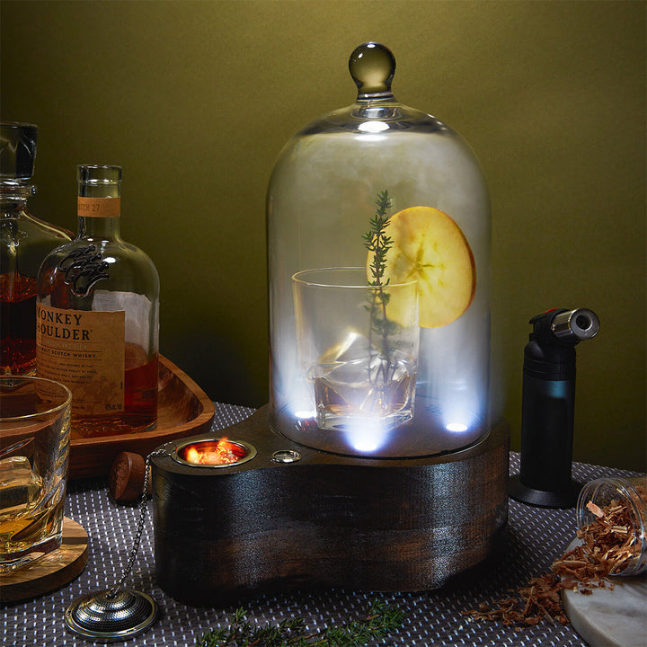Glass Cocktail Smoker Cloche