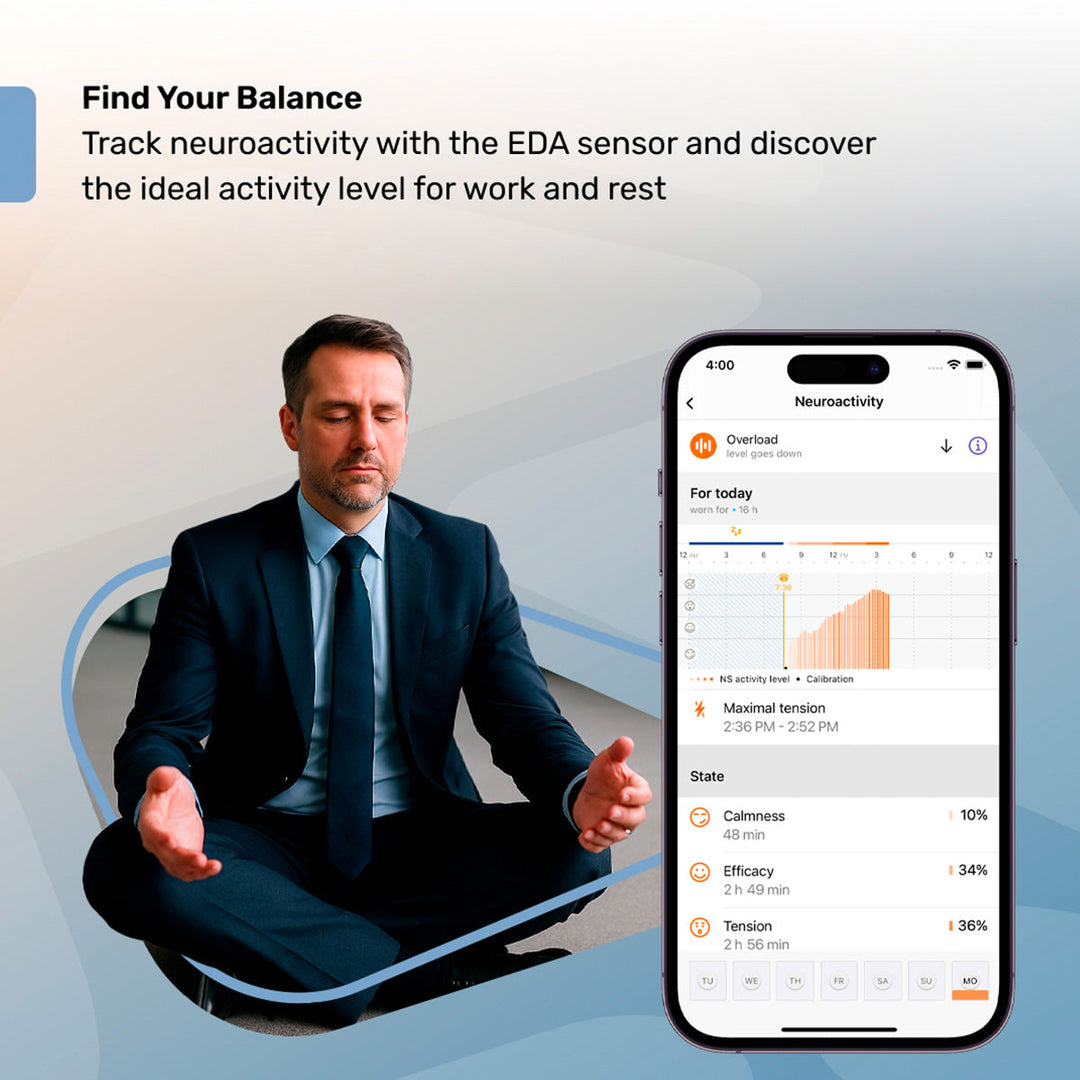 Skin Sensor Calorie Tracker and Smart Scale Bundle