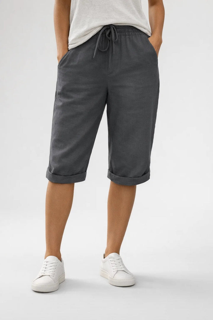 Women's Casual Linen Drawstring Shorts